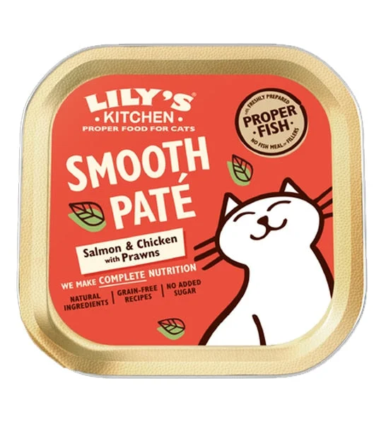 Lily's Kitchen Salmon & Chicken Paté Wet Cat Food (85g)