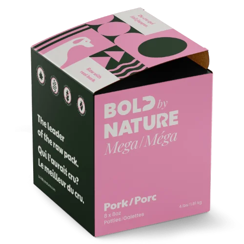 Mega Pork - Frozen Raw Dog Food - Bold By Nature