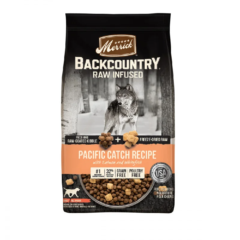 Merrick Backcountry Raw Infused Grain Free Pacific Catch Recipe Dry Dog Food