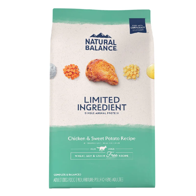 Natural Balance L.I.D. Limited Ingredient Diets Adult Grain Free Sweet Potato & Chicken Dry Dog Food