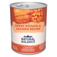 Natural Balance L.I.D. Sweet Potato and Fish Canned Dog Formula 12 x 13 oz. cans