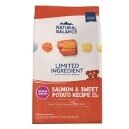 Natural Balance Small Breed Salmon & Sweet Potato Dry Formula  12 lbs. bag