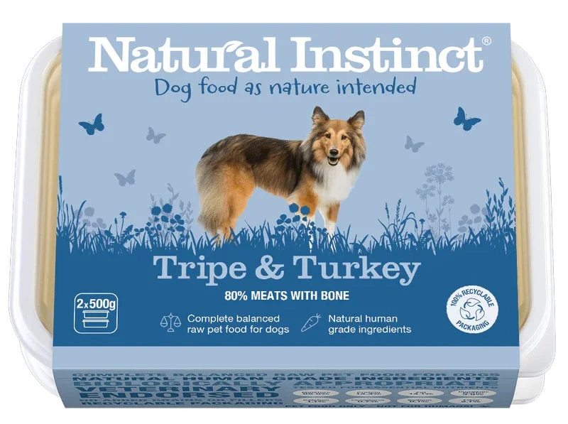 Natural Instinct Natural Tripe & Turkey (Twin Pack) 2 x 500g