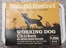 Natural Instinct Working Chicken 2 x 500g (Twin Pack)