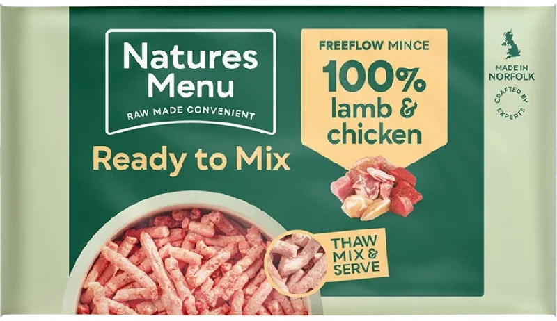 Natures Menu Dog Frozen Free Flow Lamb 2kg