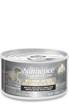 Nutrience Infusion Pâté with Brome Lake Duck - Wet Dog Food - Nutrience