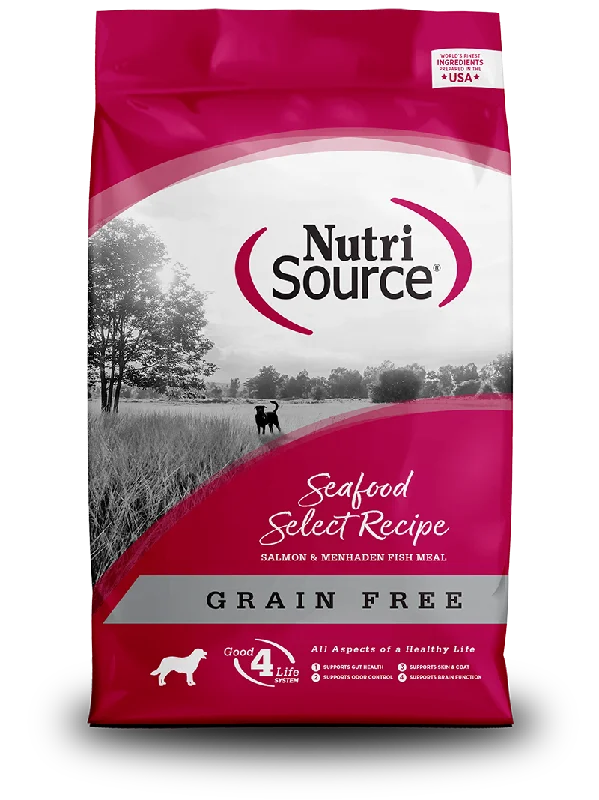 NutriSource Dog Grain Free Seafood Select Salmon Recipe