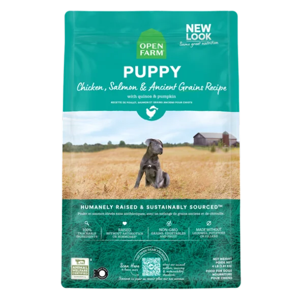 Open Farm  Ancient Grains High-Protein Puppy Food