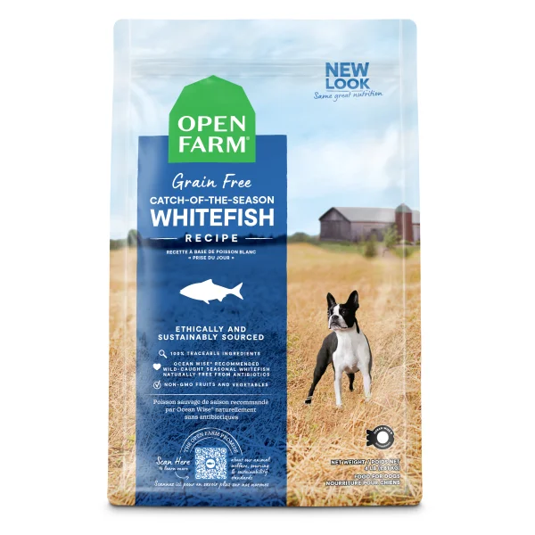 Open Farm Catch-of-the-Day Whitefish Recipe 22lbs