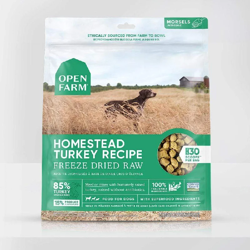 Open Farm - Freeze Dried - Homestead Turkey Recipe