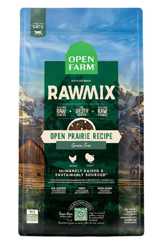 Open Farm Raw Mix Open Prairie Dry Cat Food