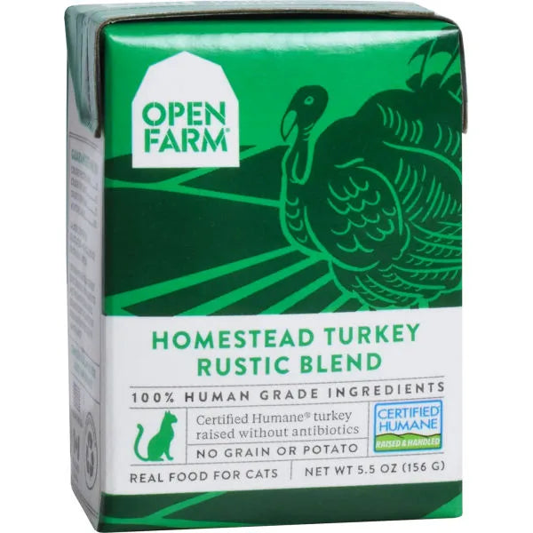 Open Farm Wet Cat Food - Homestead Turkey Rustic Blend