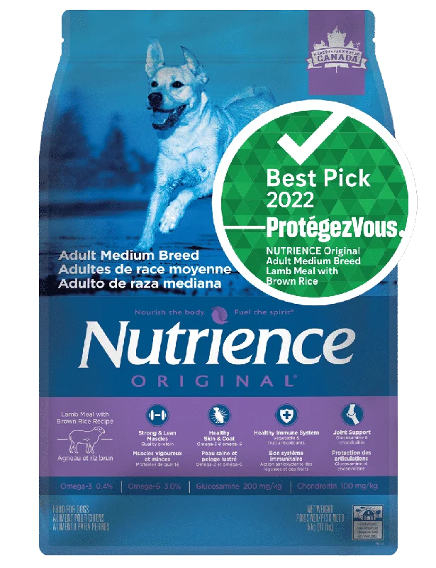 Original Adult Medium Breed Lamb Meal With Brown Rice - Dry Dog Food - Nutrience