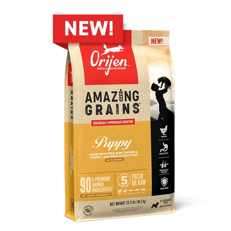 Orijen Amazing Grains Puppy Recipe Dry Food