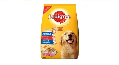 Pedigree Dry Dog Food for Adult Dogs, Chicken and Vegetables, 20kg