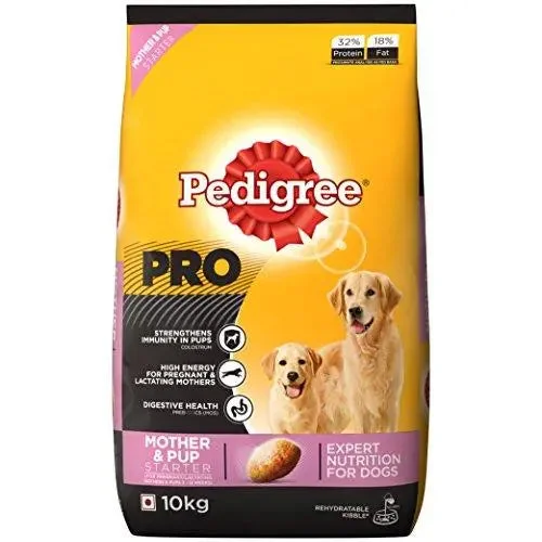 Pedigree Pro Expert Nutrition Dry Food, Starter Mother and Pup for Dogs, 10 kg