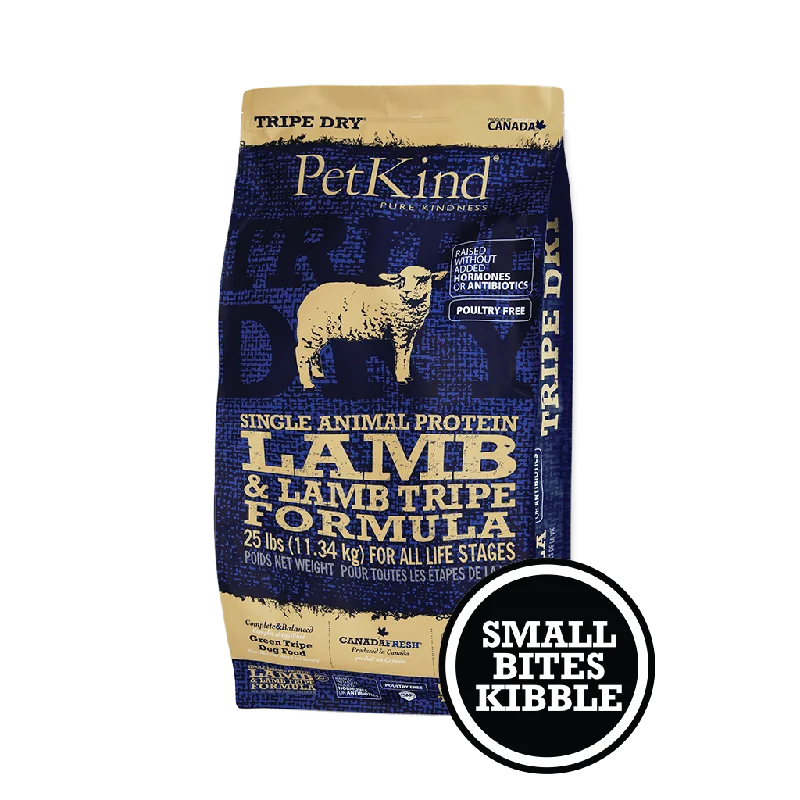 Petkind Tripe Dry Single Animal Protein Lamb Small Bites