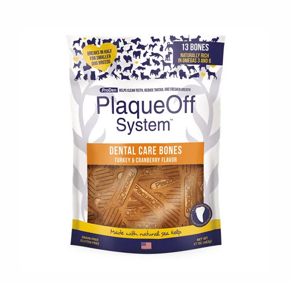 PlaqueOff Dental Care Bones