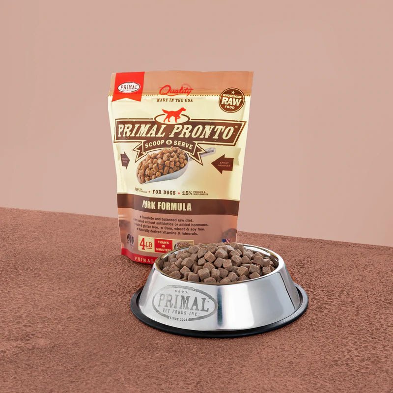 Pork Canine Raw Pronto - Frozen Raw Dog Food - Primal Pet Foods