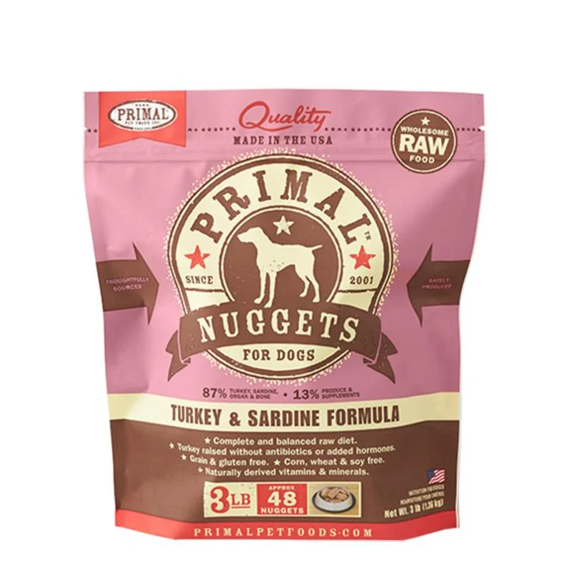 Primal Dog - Nuggets - Turkey & Sardine