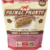 Primal Dog - Pronto - Turkey and Sardine