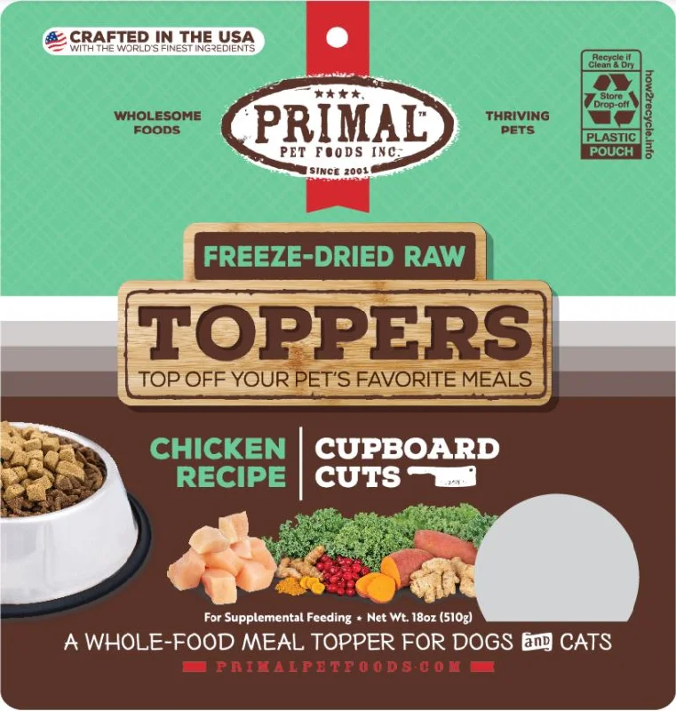 Primal - Freeze Dried Toppers - Cupboard Cuts - Chicken