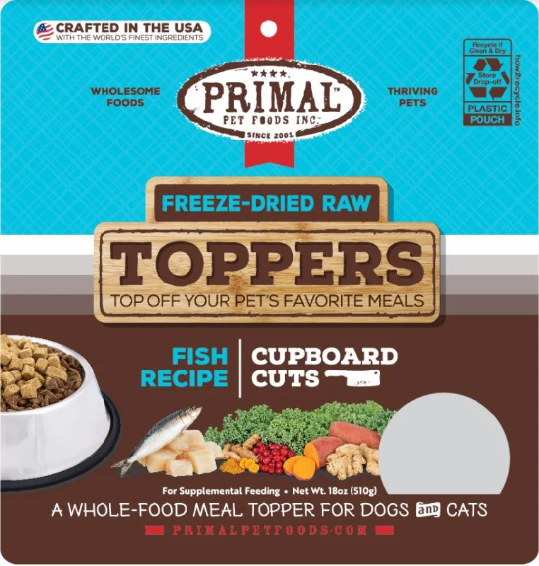 Primal - Freeze Dried Toppers - Cupboard Cuts - Fish