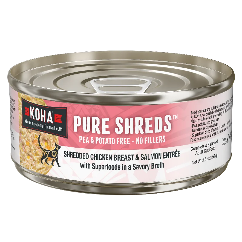 Pure Shreds Shredded Chicken Breast & Salmon Entrée for Cats