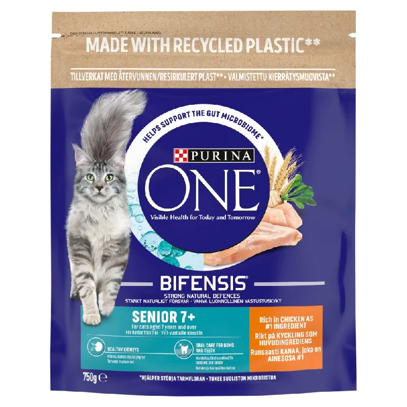 Purina One Cat Senior Chicken 750g