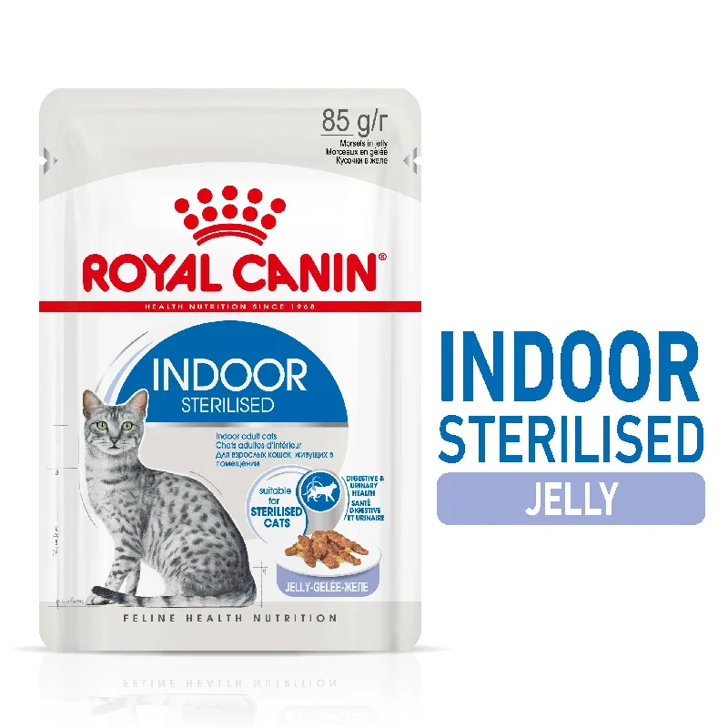 Royal Canin Cat Pouch - Indoor Sterilised in Jelly