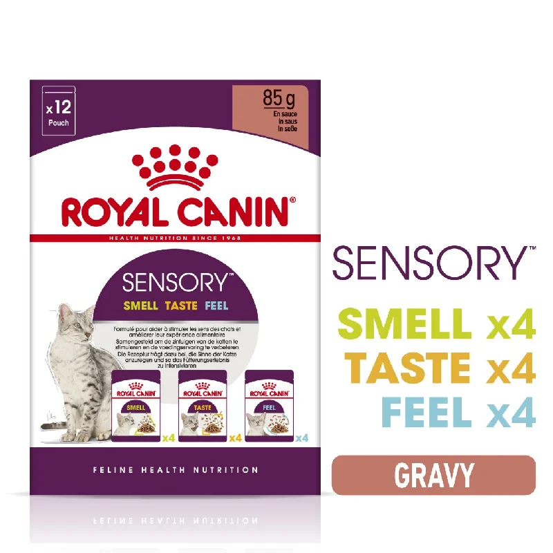 Royal Canin Cat Pouch - Sensory - Variety Pack