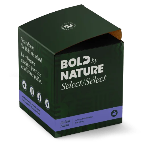 Select Rabbit - Frozen Raw Dog Food - Bold By Nature