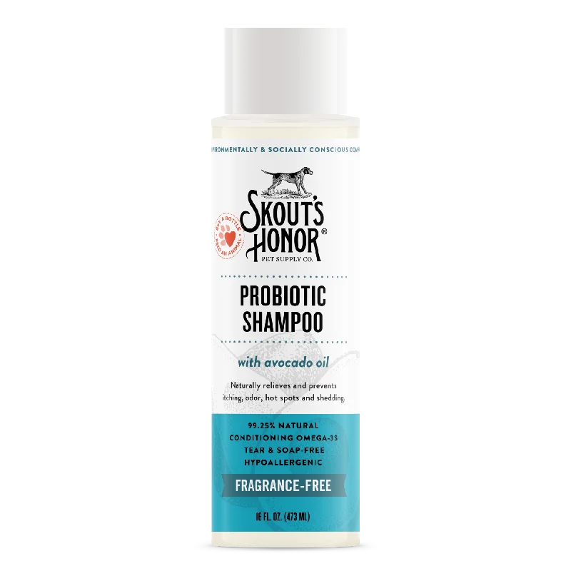 Skout's Honor Probiotic Shampoo Unscented for Dogs & Cats