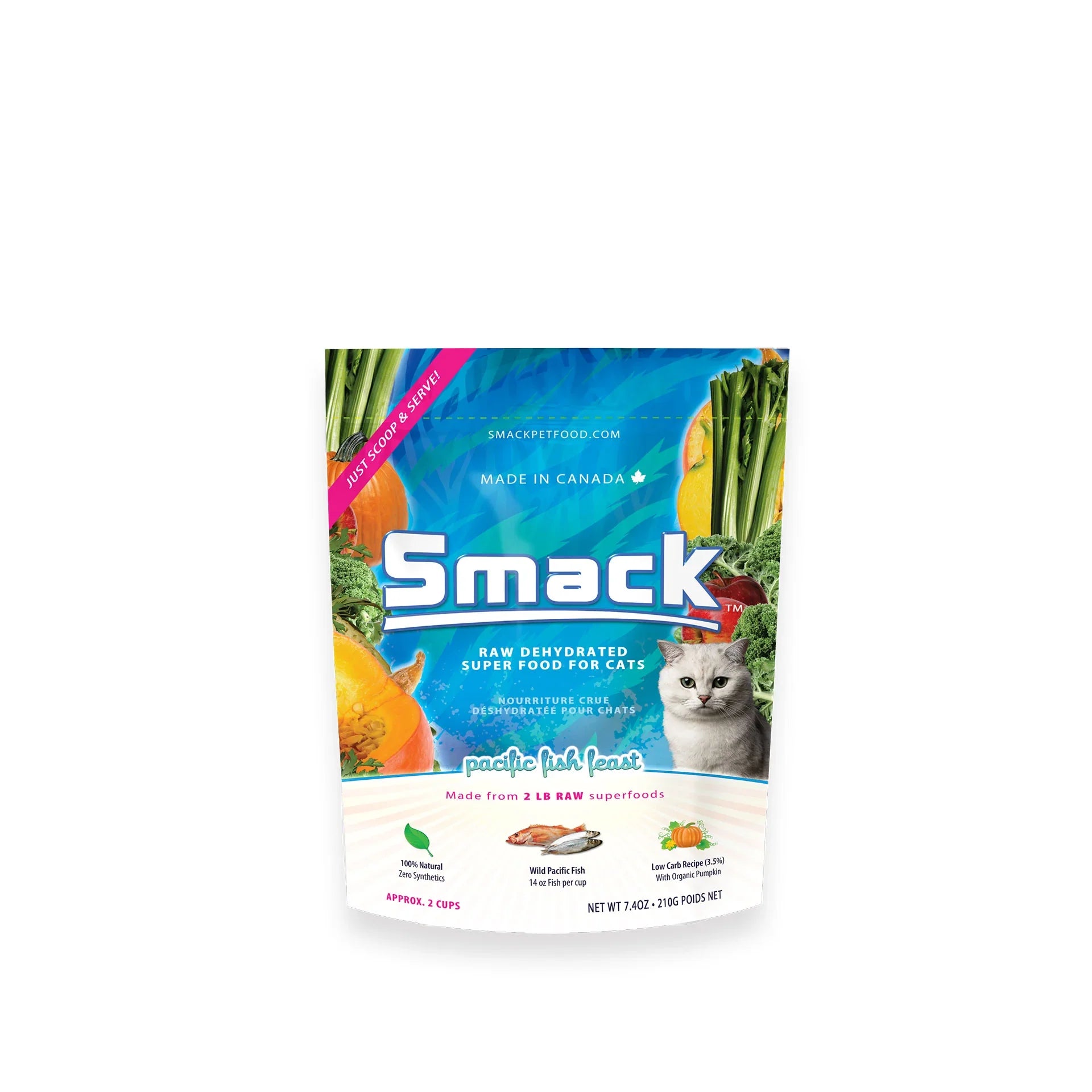 Smack Pacific Fish Feast Cat Food