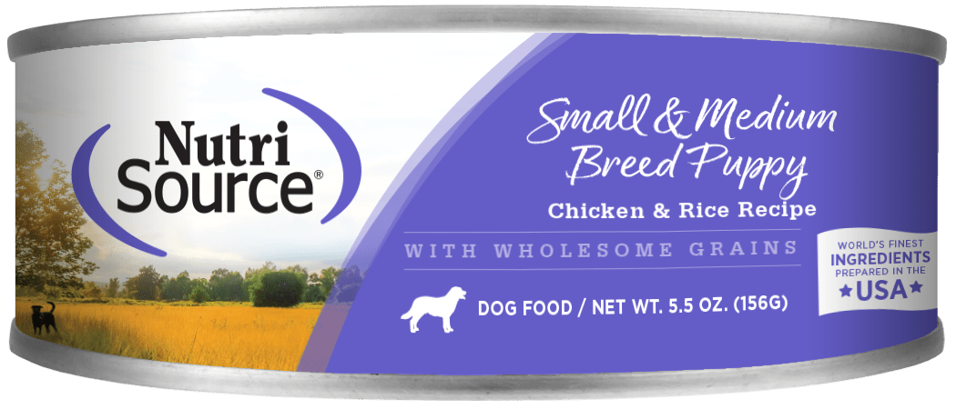 Small & Medium Breed Puppy Formula - Wet Dog Food - NutriSource