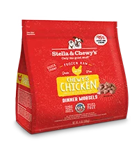 Stella & Chewy's Frozen Dog Chicken Morsels 4lb