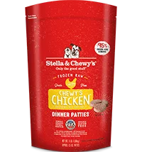 Stella & Chewy's Frozen Dog Chicken Patties