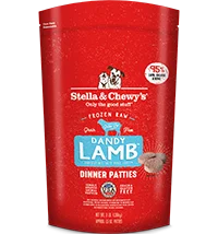 Stella & Chewy's Frozen Dog Dandy Lamb Patties