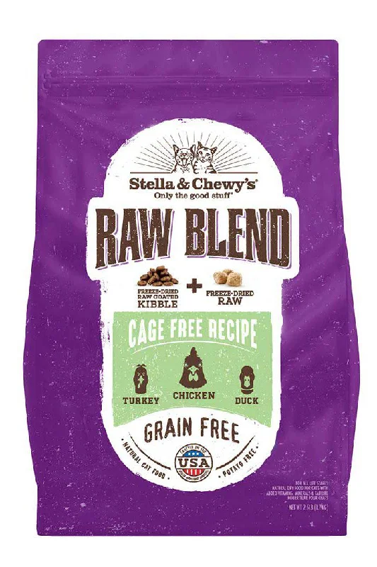 Stella and Chewy's Raw Blend Cage-Free Recipe Dry Cat Food