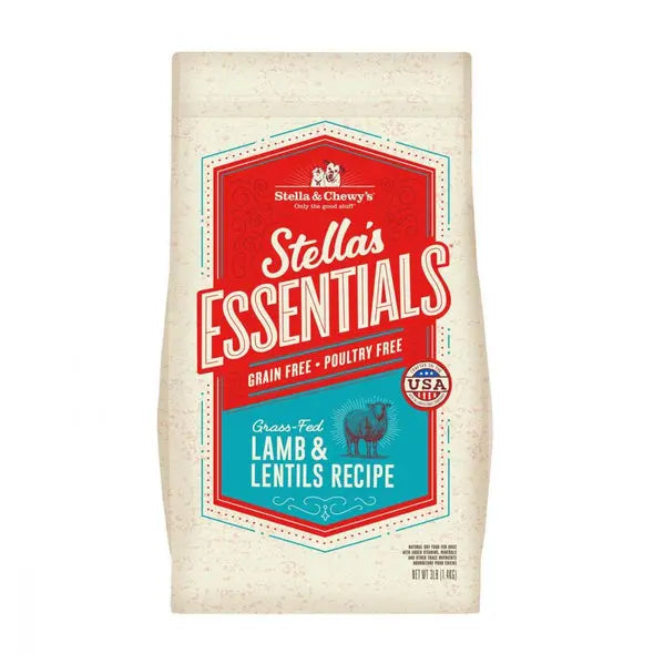 Stella & Chewy's Stella's Essentials Kibble Grass Fed Lamb & Lentils Recipe Dry Dog Food