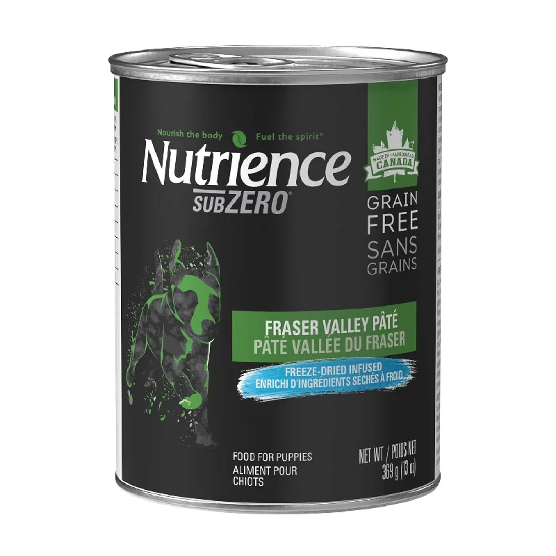 SubZero Puppy Fraser Valley Pâté – Grain Free Puppy Food-Wet Dog Food-Nutrience