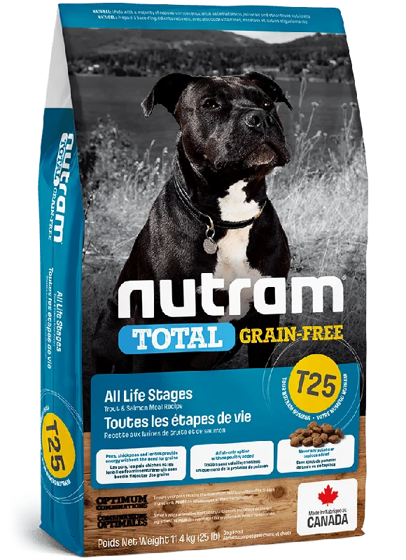 T25 Total Grain-Free Trout and Salmon Meal Recipe - Dry Dog Food - Nutram