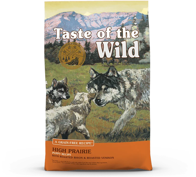 Taste Of The Wild High Prairie Puppy Venison & Bison Grain Free