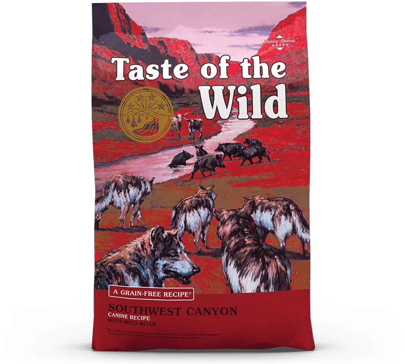 Taste Of The Wild Southwest Canyon Canine Wild Boar Grain Free