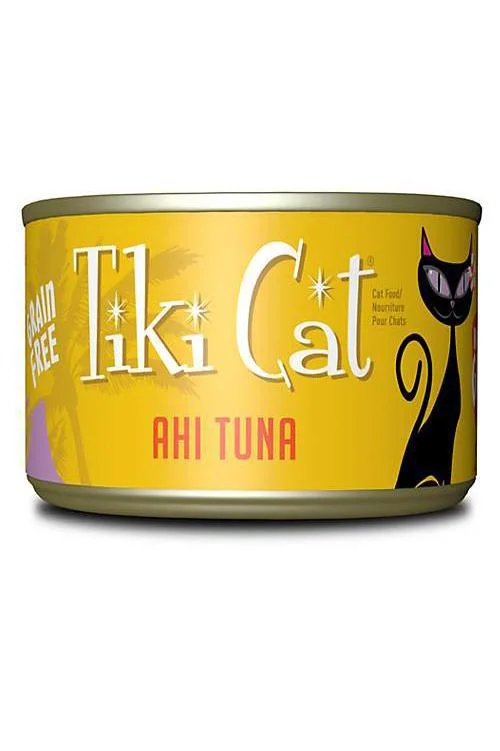 Tiki Cat Ahi Tuna Cat Food Can, 6 oz