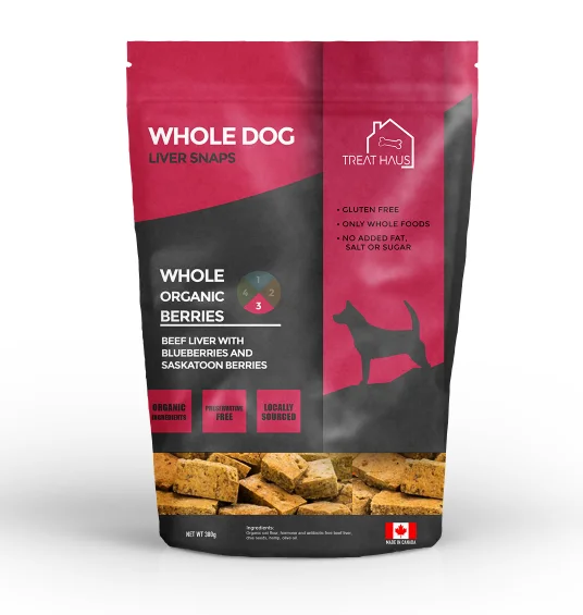 Whole Dog Liver Snaps