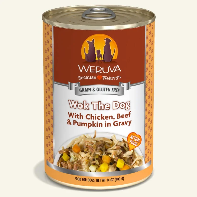 Wok The Dog 12/14 oz  Wet dog food - Weruva